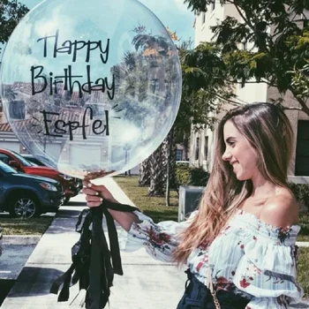 

10pcs No wrinkles Clear Balloons Transparent DIY Helium Ballons Globos Birthday Wedding Party Decor Supplies Bubble Ballon Gifts