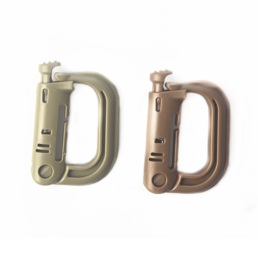 4 шт./упаковка D образные карабины для альпинизма|carabiner hook|carabiner climbingcarabiner molle |