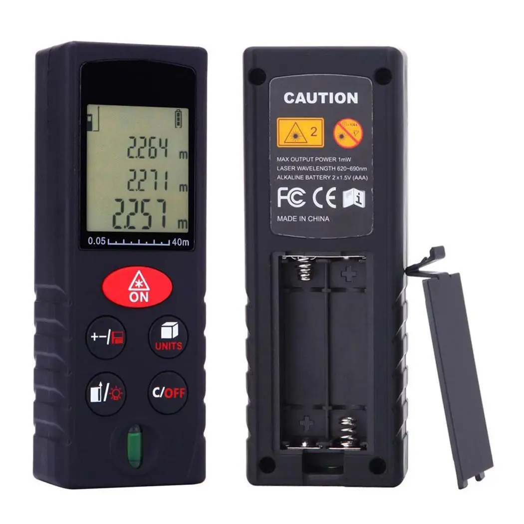 

100M Handheld Digital Laser Distance Meter Mini Laser Range Finder Distance Meter Tape Measure Drop Shipping