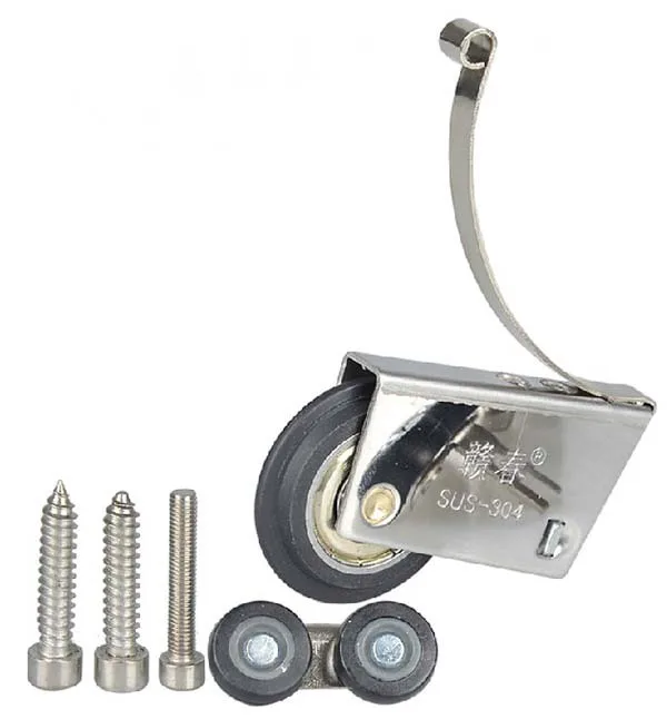 Sliding Screen Door Tension Spring Roller, 2 Piece Nylon Ball Bearing