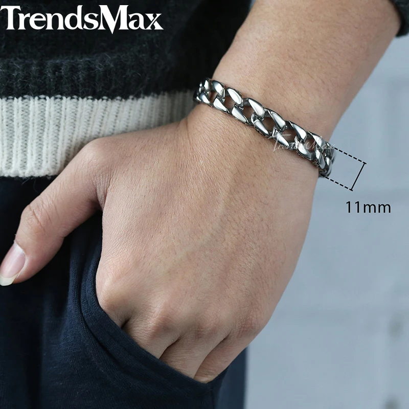 Trendsmax, модный,, нержавеющая сталь, очаровательный браслет для мужчин, Ретро стиль, тотем, мужские s браслеты,, крутой, мужской браслет, ювелирное изделие HB30