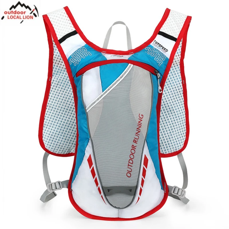 Cheap 2017  NEW LOCAL LION Cycling Backpack With 1.5L Water bag Marathon For Men Sports Bike Bag Rainproof Mountain Bike Backpack Bags 0