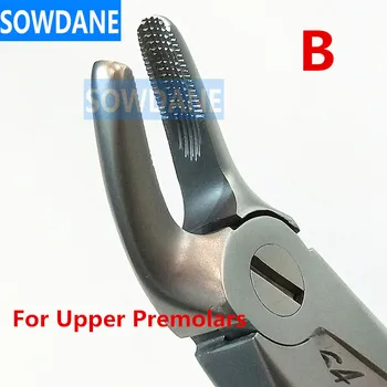 Dental Adult Tooth Extraction Plier For Upper Premolars Stainless Steel Dental Orthodontic Surgery Forcep Instrument Tool medical tooth instrument material multifunction plier dental forcep set adult children mouth care animal tooth remove extraction