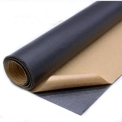 Cuero Sintético Adhesivo para Hacer Parches, Piel de Simulación Autoadhesiva de 135 x 50 cm para Arreglar Desperfectos en Telas o Sofás