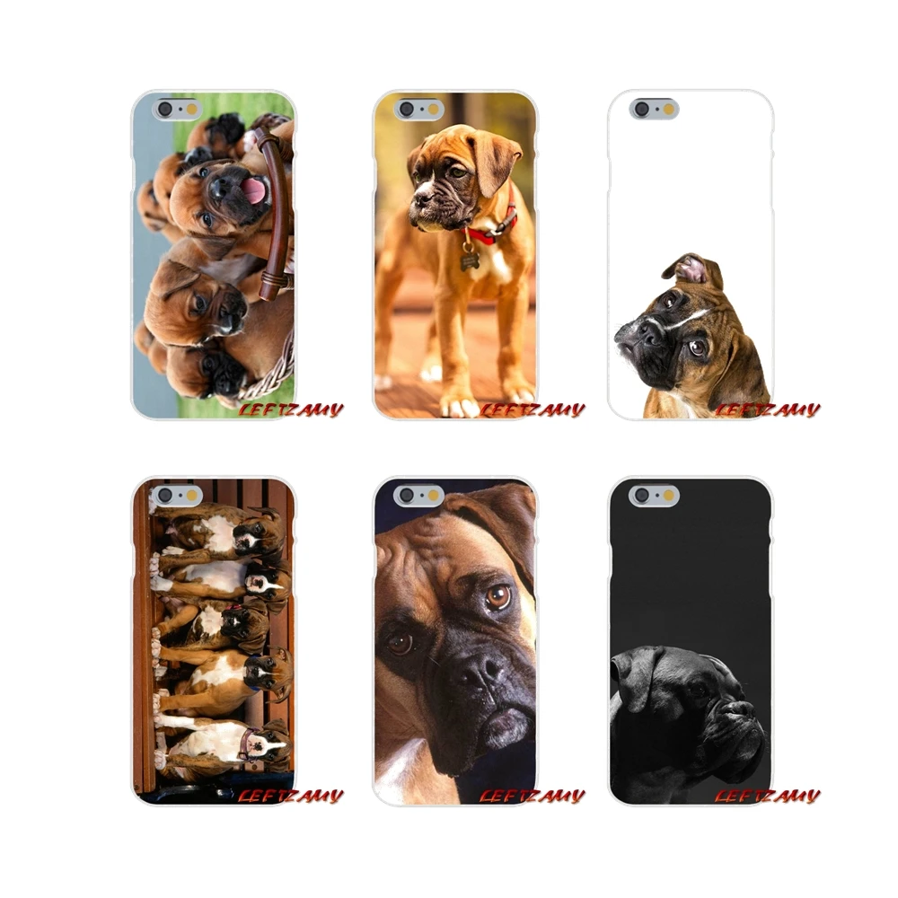 

Boxer Dog Puppies Accessories Phone Shell Covers For Samsung Galaxy S3 S4 S5 MINI S6 S7 edge S8 S9 Plus Note 2 3 4 5 8