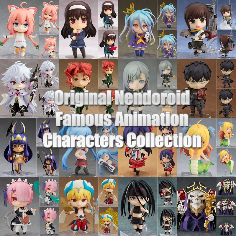 

10CM Original Nendoroid Famous Animation Characters ABS & PVC Painted action figure collection toy doll with box
