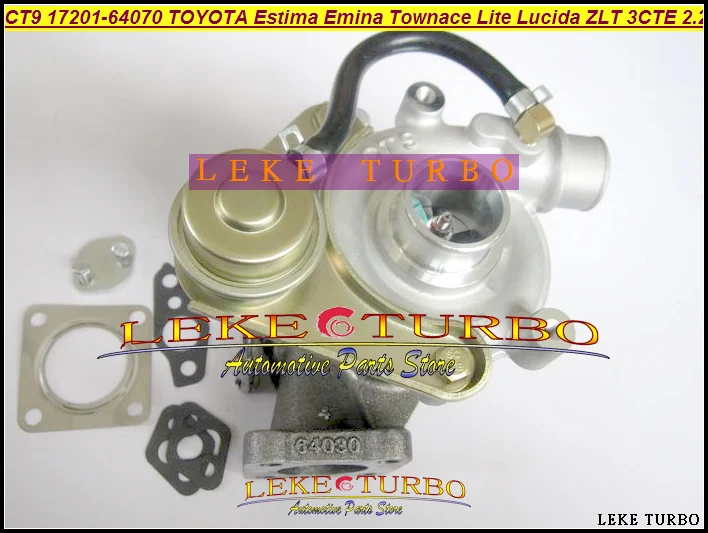 CT9 17201-64070 17201 64070 17201-64071 Турбокомпрессор Для TOYOTA Estima Emina Lucida Lite Townace Picnic 3CTE 3C 2.2L