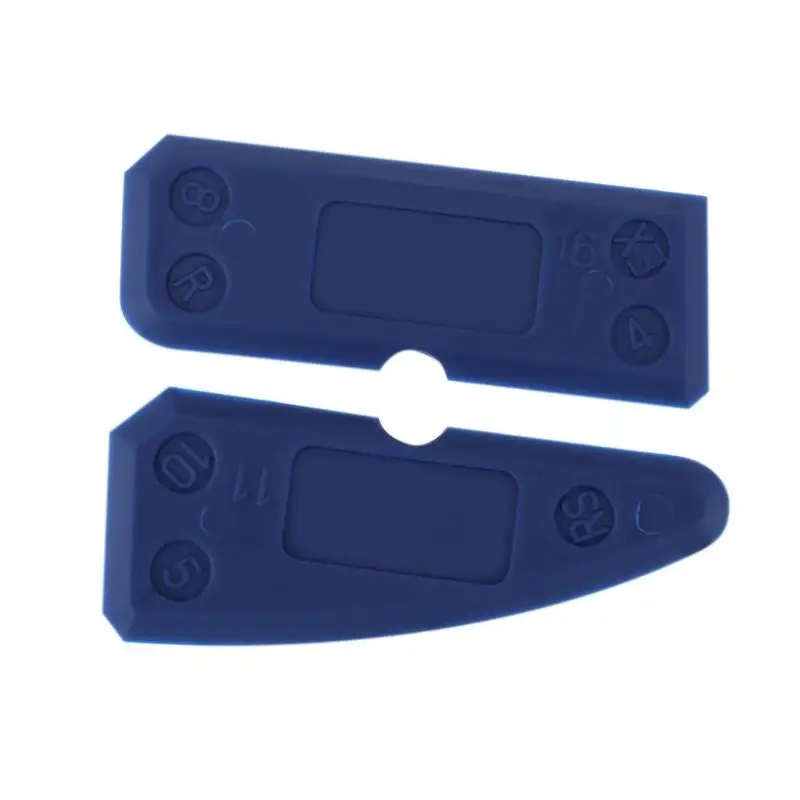 4 шт. набор инструментов для шпаклевки герметик силиконовый край затирка для удаления скребок синие ручные инструменты окна плитка очиститель для дома