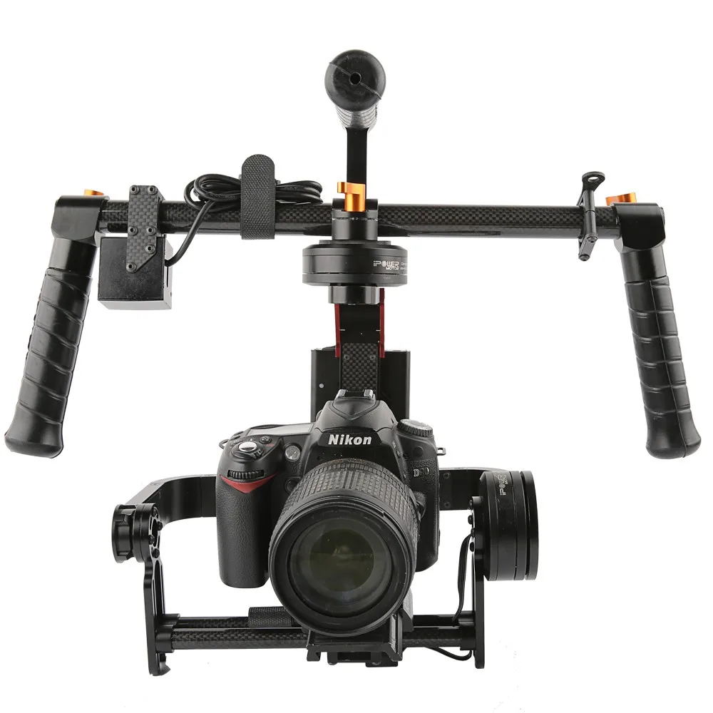 

RTU iFlight G15 3 Axis DSLR Handheld Brushless Gimbal w/joystick 32 bit Simple BGC for 5D/GH3/GH4/A7S/BMPCC