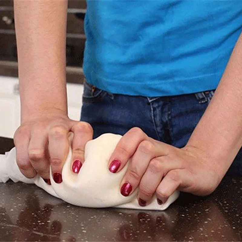 

Fresh Knead Dough Flour Mixing Bag Solid Color Reusable Silicone Preservation Pastry Bag Multifunctional Cooking Pastry Tools