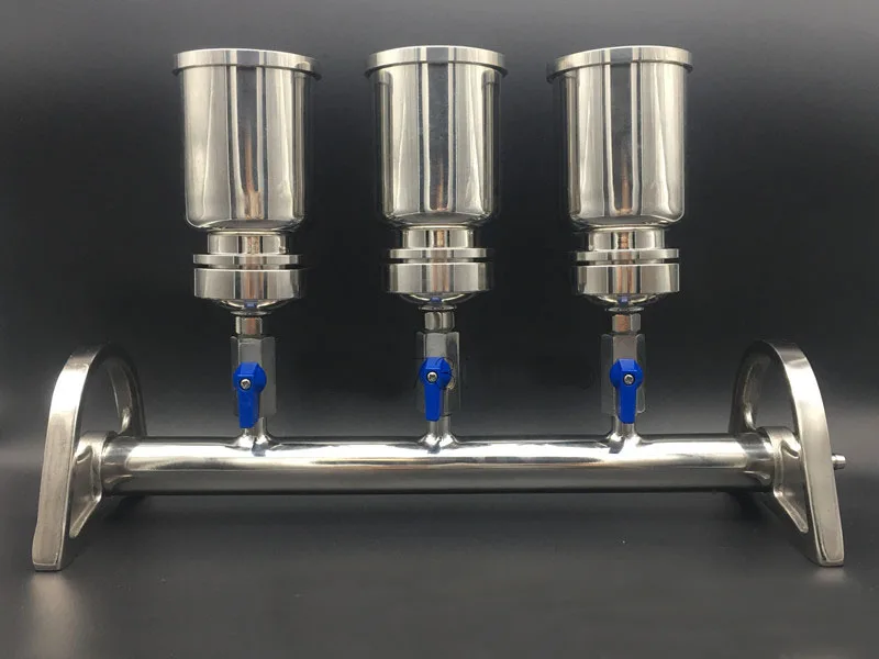 Fine stainless steel cup type filter Microporous filter membrane