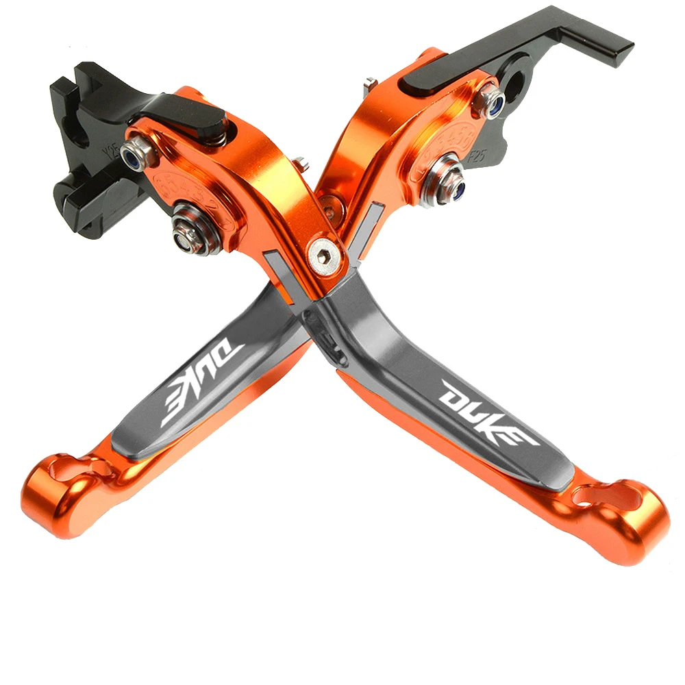 Подходит для KTM Duke 125 200 390 RC 125 200 RC 390 2013- мотоцикла с ЧПУ тормоза сцепления Рычаги с логотипом duke