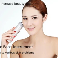 Kingdom перезаряжаемая ультразвуковая поверхность инструмент затягивающий отбеливающий Фотон для кожи Антивозрастной уход за лицом массажер для лица очищающий