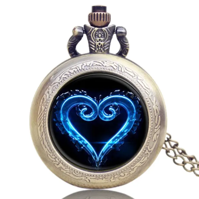 Orologio Da Tasca D'epoca Unito Cuore Design Di Alta Qualità Della Catena Regali Orologio Da Tasca D'epoca Unito Cuore Design Di Alta Qualità Della Catena Regali
