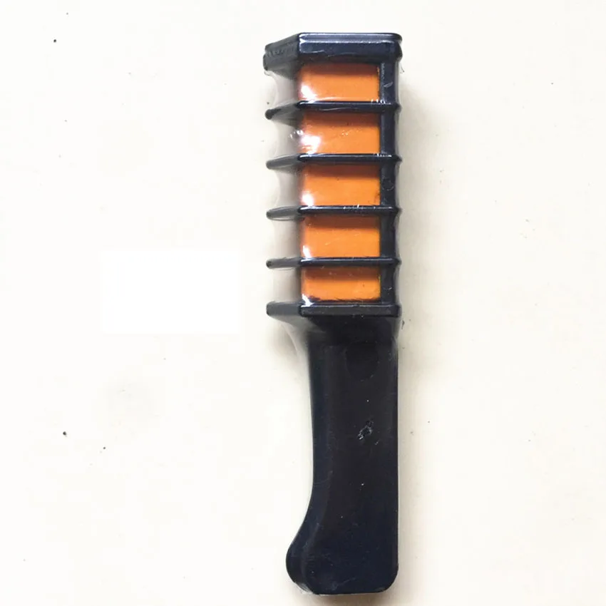 Temporary Hair Dye Comb Orange
