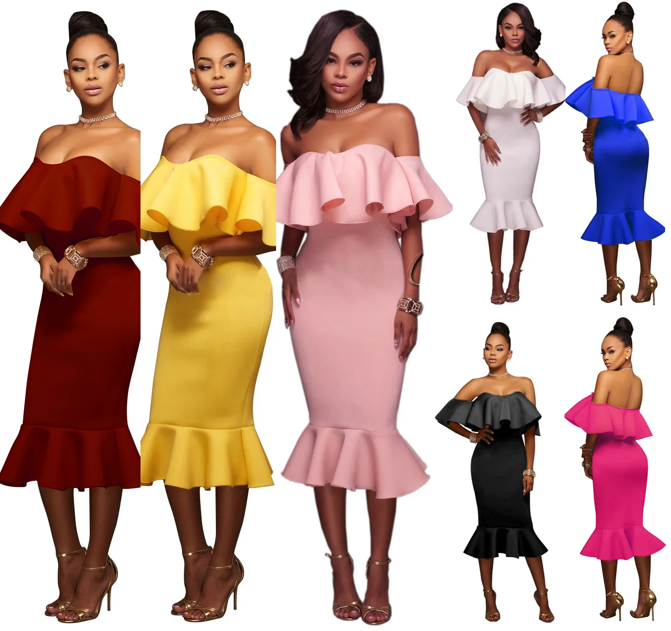 

2018 European and American hot fashion women's wear seven color loose body, leisure body, fall dress