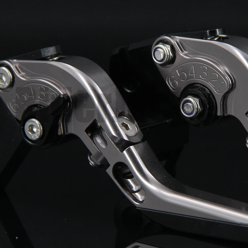 Черный + титан для Benelli TNT 1130 Century Racer 2011 2012 Sport/Evo CNC Складные Выдвижные рычаги