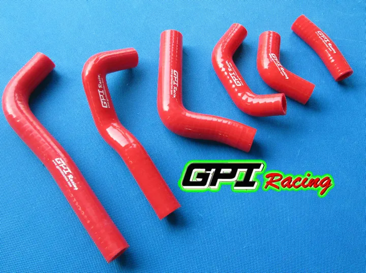 Красный для HONDA CRF450 CRF 450 02 03 04 2002 2003 2004 dirt bike Мотокросс силиконовый шланг