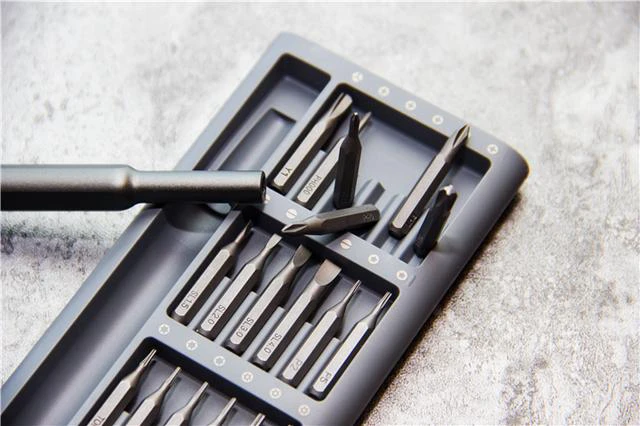 [Хит] набор отверток Xiaomi Mijia Wiha для ежедневного использования 24 прецизионных магнитных биты aluminum Box отвертка инструменты для ремонта