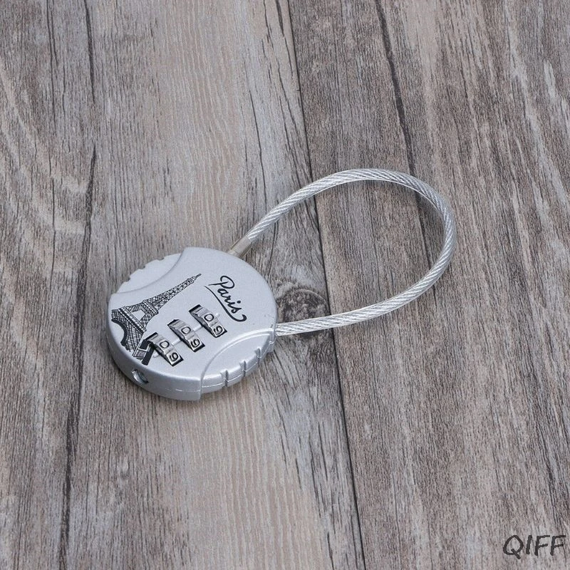 

nMini Cute 3 Digit Combination Travel Luggage Suitcase Lock Padlock Security 21B Mar28