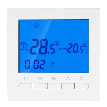 

Programmable Thermostat with Wifi function Electric Heating Thermostat Temperature Controller Energy Saving with LCD Display