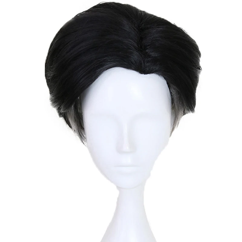 Yuri On Ice Otabek ALTIN Slicked back Short Straight Black ...