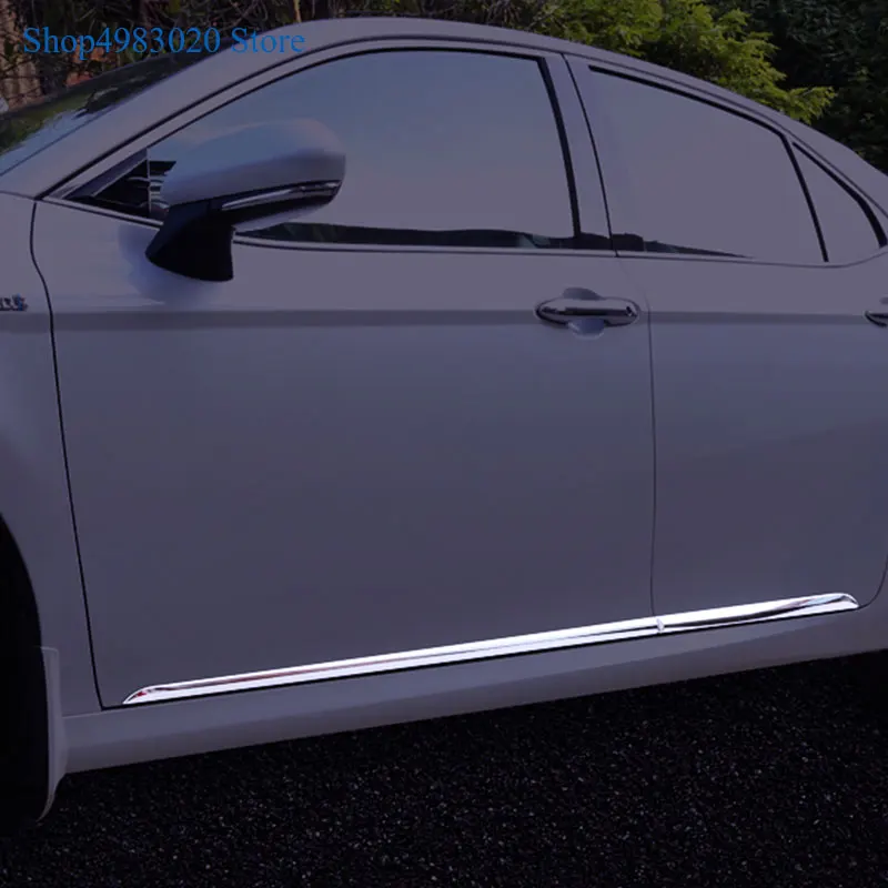 Для Toyota Camry 2018-2019 хромированная поверхность боковая дверь литье декоративная