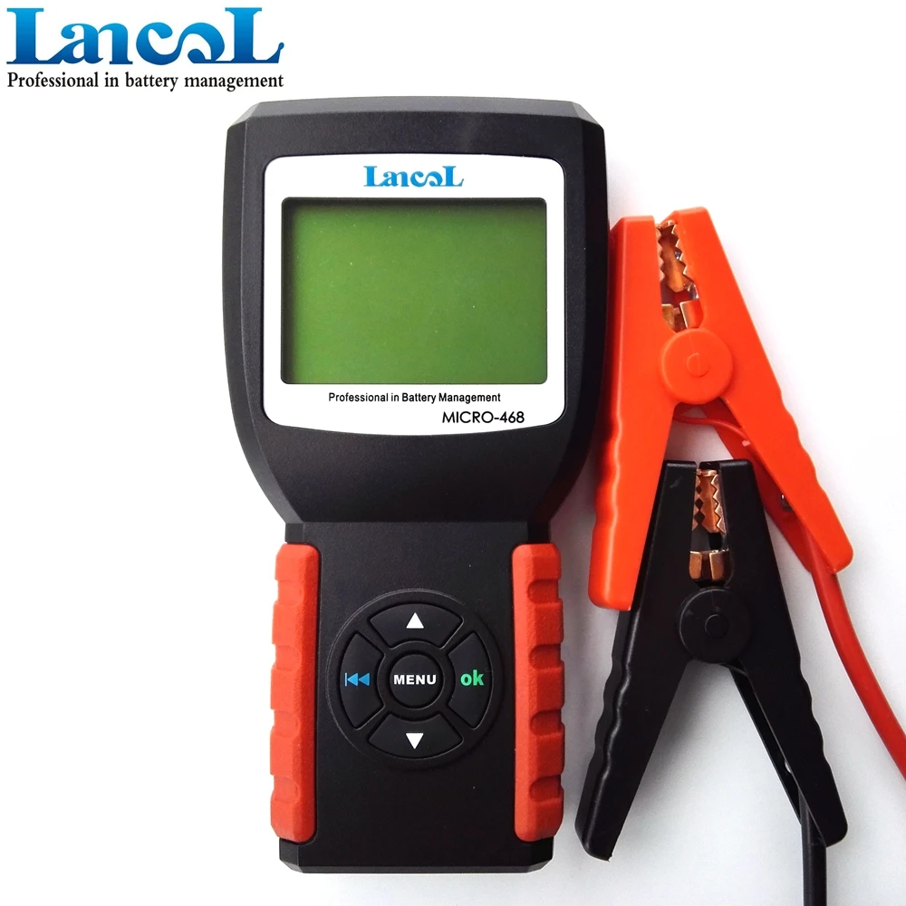 LANCOL 12V Car Battery Load Tester Analyzer MICRO-468 same function as BST-460 LANCOL 12V Car Battery Load Tester Analyzer MICRO-468 same function as BST-460