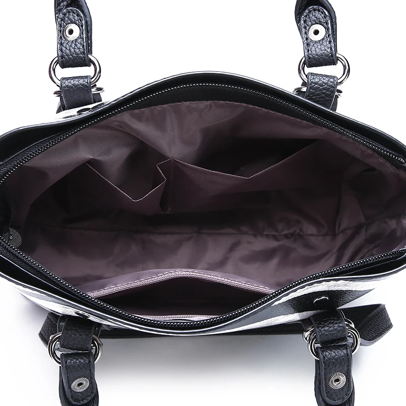 Черный Белый Цвет Полосатый Кроссбоди Для женщин Bolsa тотализатор основа сумка