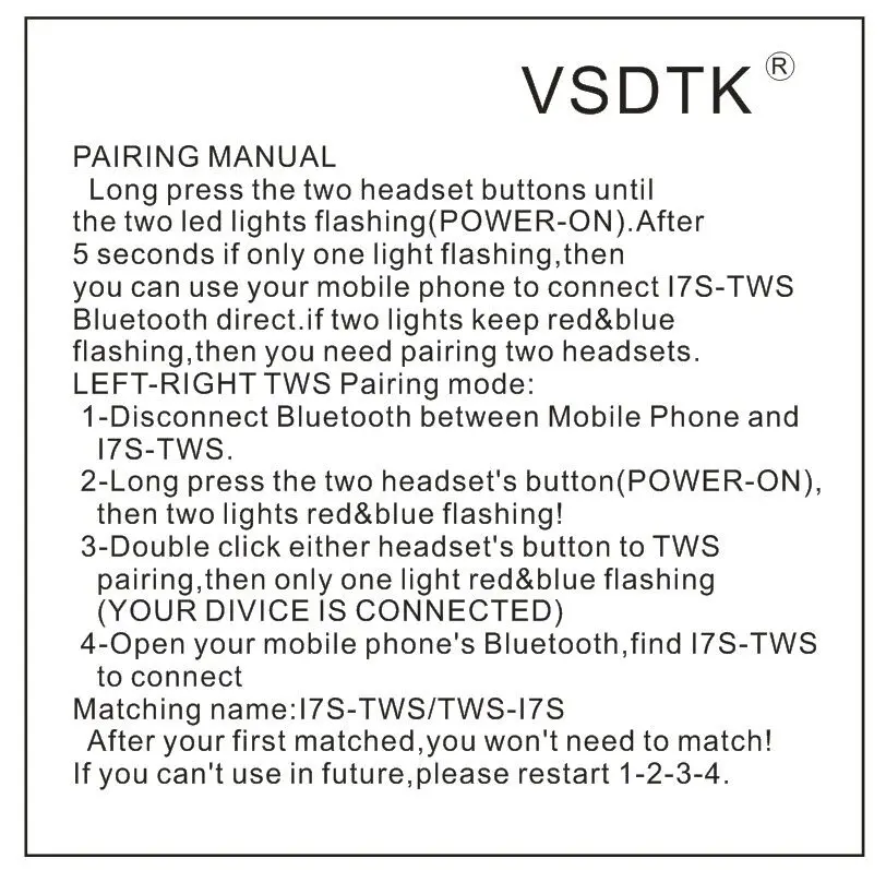 10 шт./лот I7 i7s TWS беспроводные наушники-вкладыши Bluetooth наушники-таблетки с гарнитурой с микрофоном для телефона iPhone Xiaomi huawei