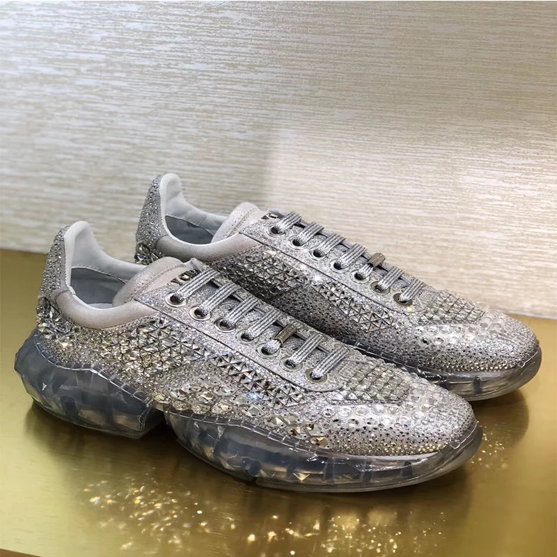 

This year's hottest crystal sneakers