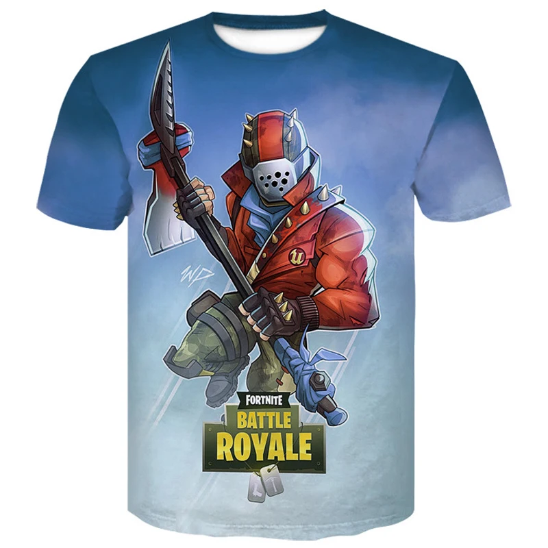 

fortnited battle royale 3D Print T Shirt Short Sleeve Tshirt Men Women Funny Tee Top fashion man 2019 hip hop t shirt men