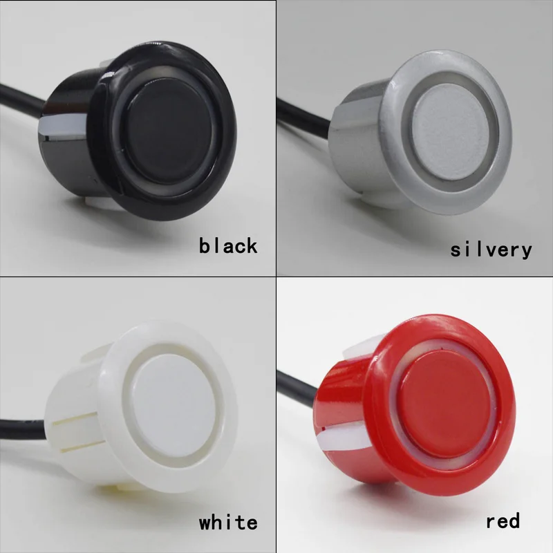 Car Parking Sensor 8 Sensors Auto Radar Detector Reversing Front Back Car Parking Radar Monitor System with LCD Display
