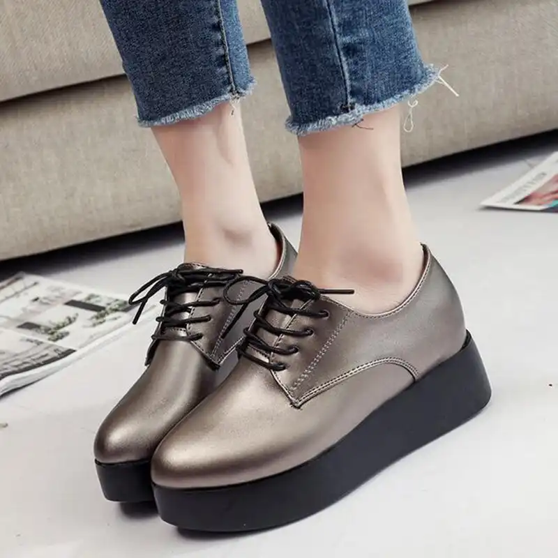 zapatos de plataforma de moda