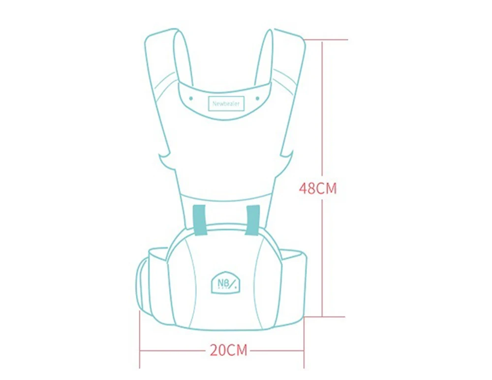 Удобные бандаж для беременных Хипсит(пояс для ношения ребенка) 360 градусов Дышащие Детские Хипсит(пояс для ношения ребенка) на один стул спереди и сзади Обёрточная бумага Hipseat