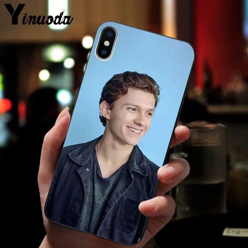 Yinuoda том Холланд Новинка чехол для телефона Fundas iPhone 8 7 6 6S Plus 5 5S SE XR X XS MAX