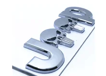 Letras Emblema Emblema Logotipo emblema Para 3D Design Bonito