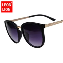 LEONLION, негабаритные круглые солнцезащитные очки, женские, брендовые, дизайнерские, Роскошные, модные очки, большие тени, солнцезащитные очки, Ретро стиль, Zonnebril Dames