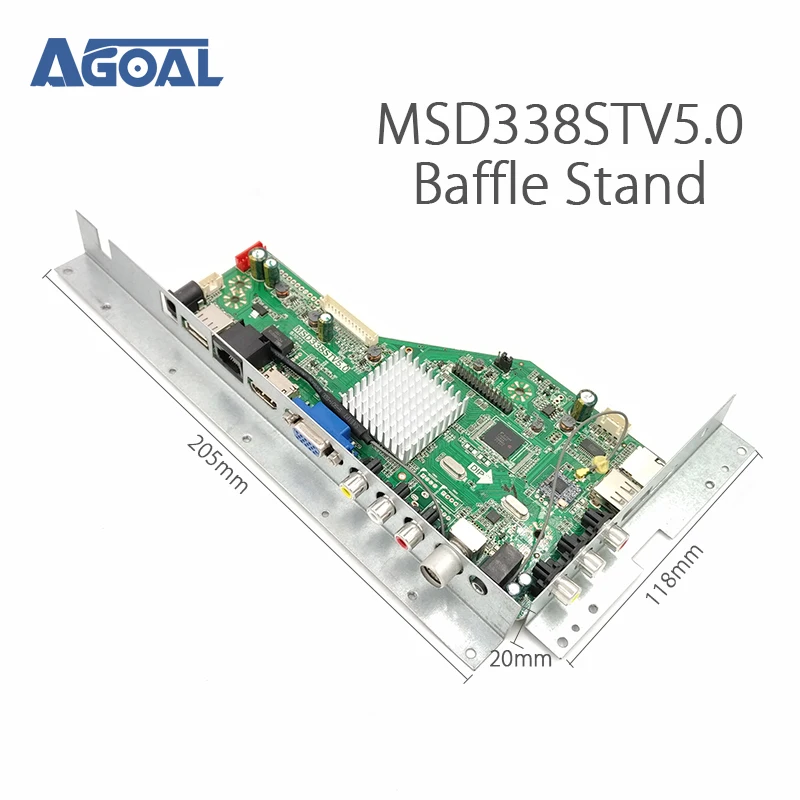 

Iron Baffle Stand For MSD338STV5.0 Intelligent Wireless Network TV Driver Board Universal Smart LCD Controller board Android