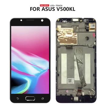 

Free Shipping For ASUS Zenfone V Live V500KL Touch Screen Digitizer Glass LCD Display Assembly + Frame