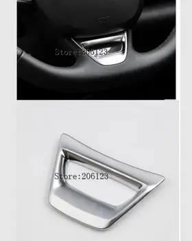 

for RENAULT KADJAR 2016 2018 Car ABS Steering Wheel Sequin Cover Trim 1 pcs