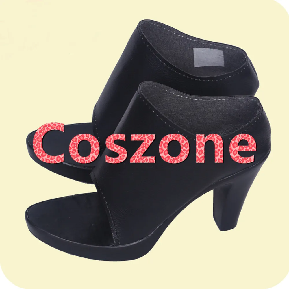 NieR Automata YoRHa Type A No.2 A2 Black Cosplay Shoes (2)