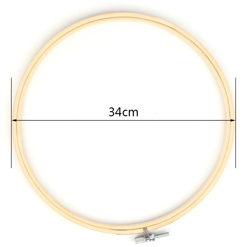 13-34 см бамбуковое деревянное устройство для вышивки крестом вышивка обруч кольцо швейное ремесло DIY