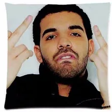 Заказной бренд Drake модный квадратный чехол для подушки на молнии Красивая наволочка двухсторонняя печать вентиляторы подарок