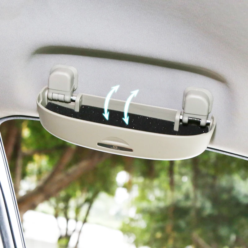 Для Toyota Highlander Kluger автомобильный держатель солнцезащитных очков Чехол для очков коробка для хранения декоративные аксессуары