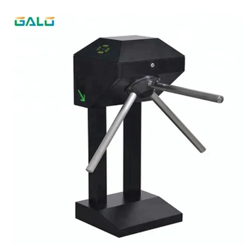 

RFID Semi-Automatic Access Control System Vertical Tripod Turnstile fullautomatic motor Optional