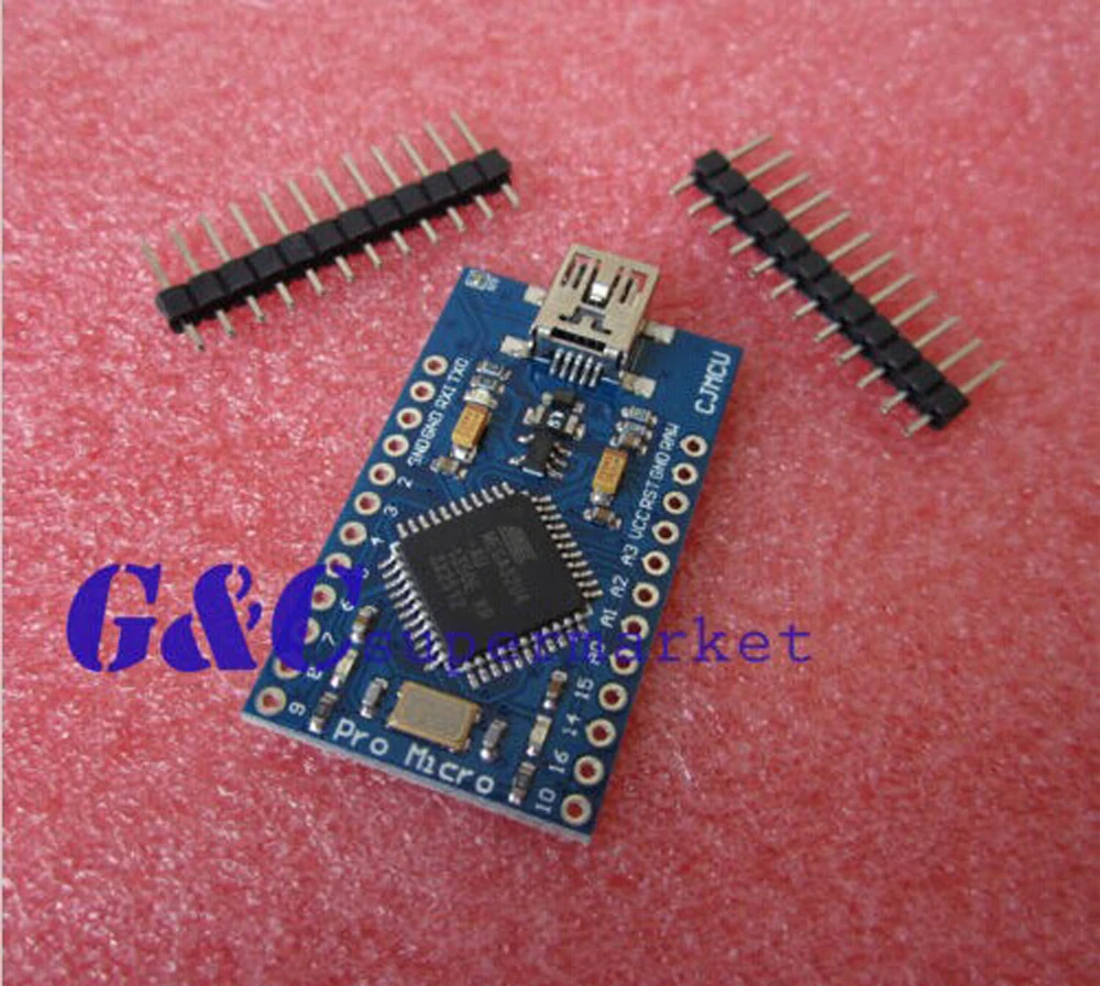 

1pcs Pro Micro ATmega32U4 5V 16MHz Replace ATmega328 Pro Mini