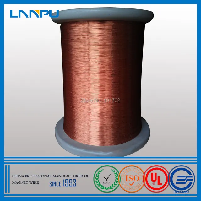 Factory Supply Polyester Insulated Wire 0.5mm Ceiling Fan Winding Wire Enamelled Copper