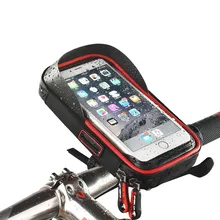 Спорт на открытом воздухе для крепления мобильного телефона на велосипед Кронштейн телефона, водонепроницаемая сумка, велосипедная сумка, велосипедный пакет, передняя сумка навигационная рамка