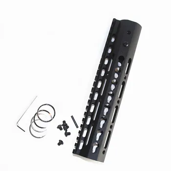 

9" Tactical AR15 Free Float Keymod Handguard Picatinny Quad Rail Hunting Airsoft Rifle Scope Mount Hunting Accessories